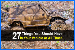 27 Things You Should Have In Your Vehicle At All Times