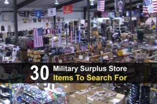 30 Military Surplus Store Items To Search For