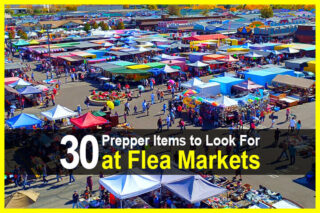 30 Prepper Items to Look For at Flea Markets