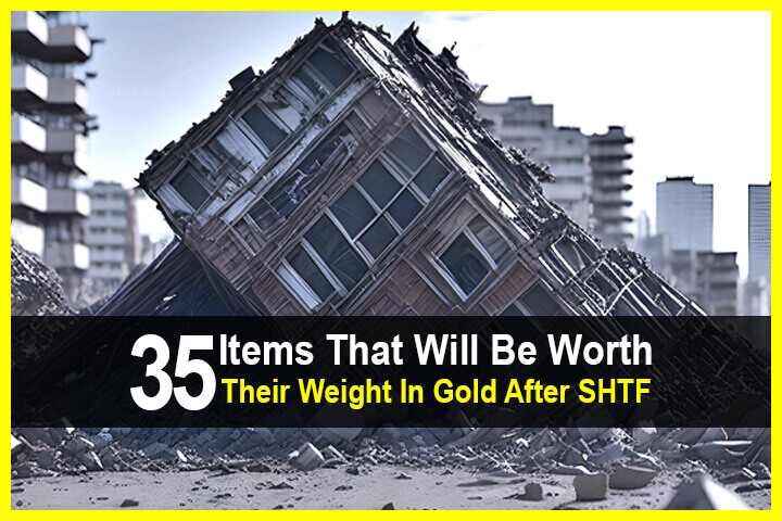 35 Items That Will Be Worth Their Weight In Gold After SHTF