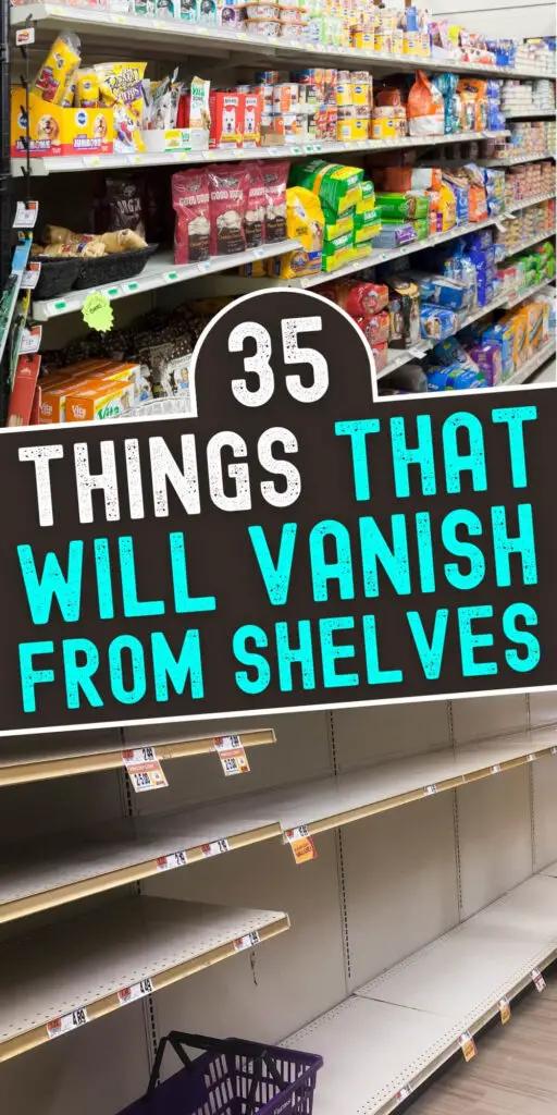 35 Things That Will Vanish From The Shelves
