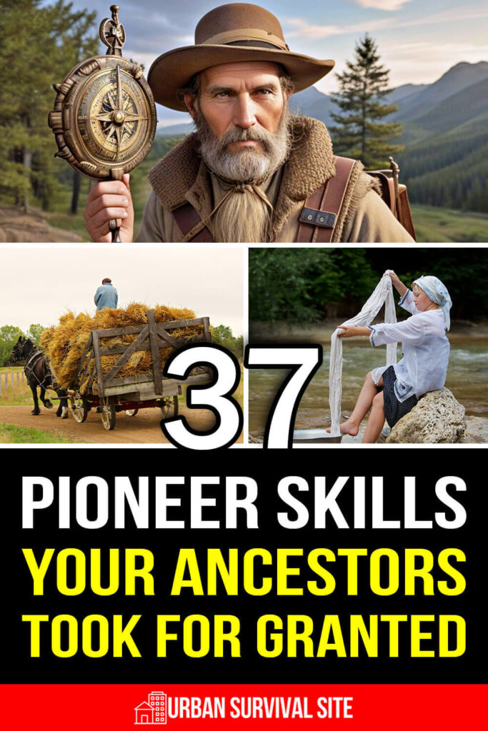 37 Pioneer Skills Your Ancestors Took for Granted