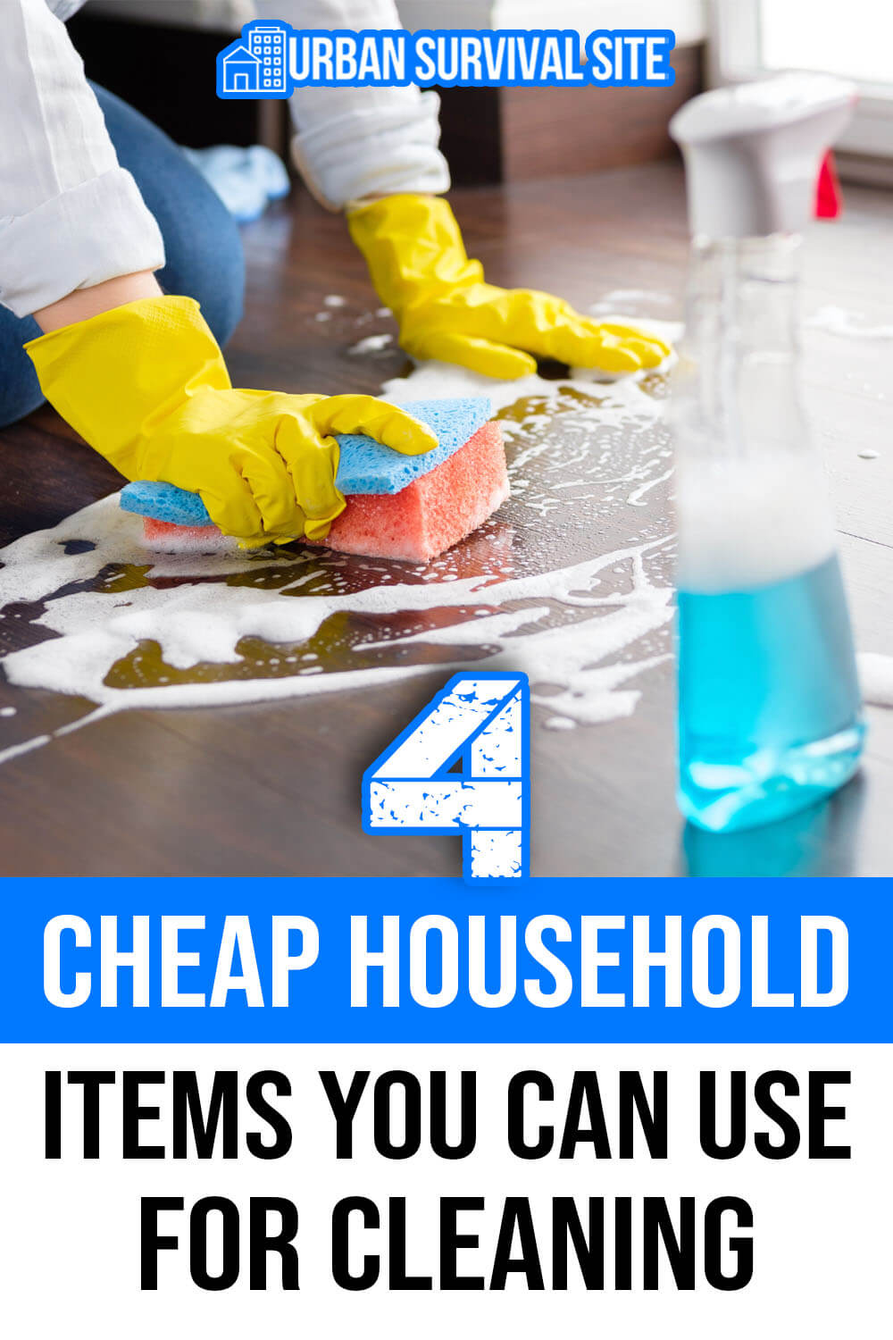 4 Cheap Household Items You Can Use for Cleaning
