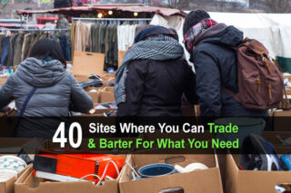 40 Sites Where You Can Trade & Barter For What You Need