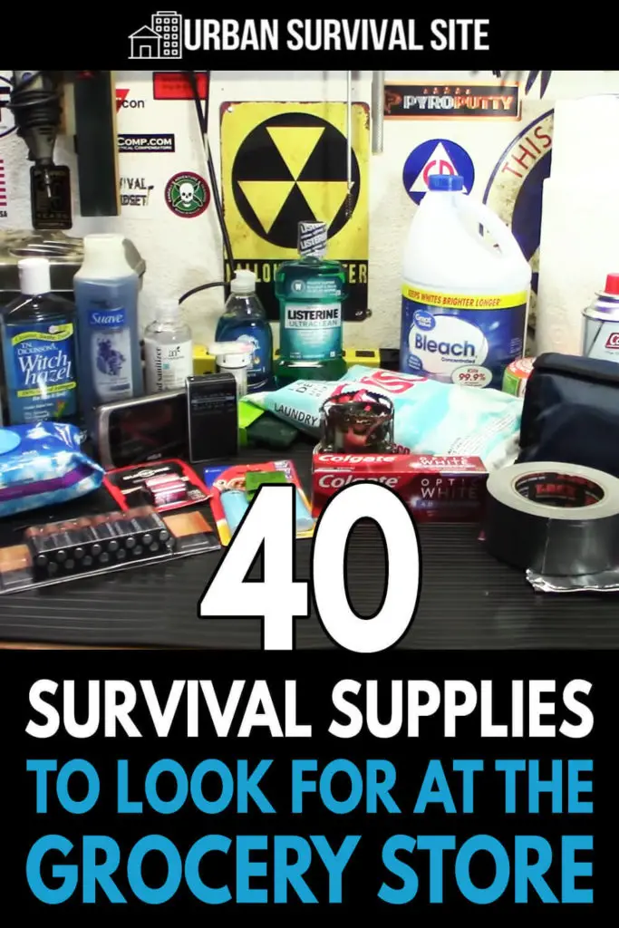 40 Survival Supplies to Look for at the Grocery Store
