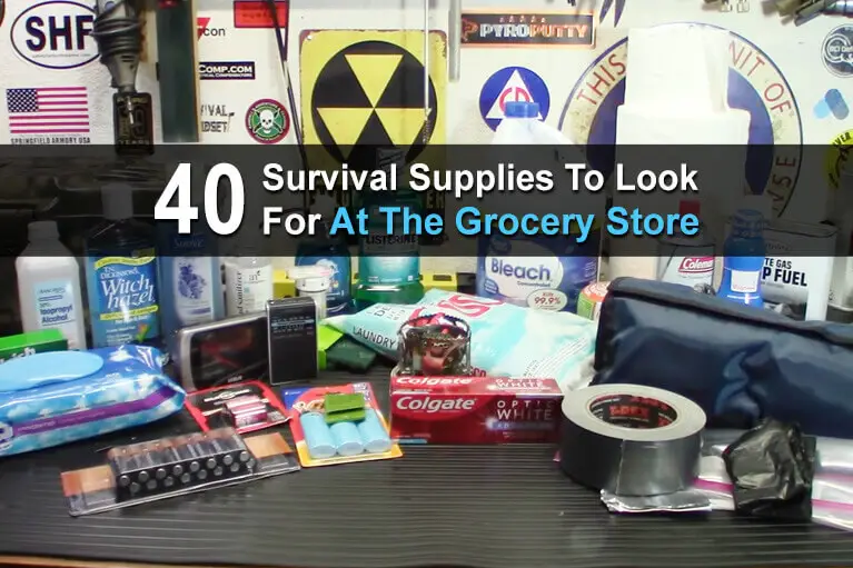 40 Survival Supplies to Look for at the Grocery Store