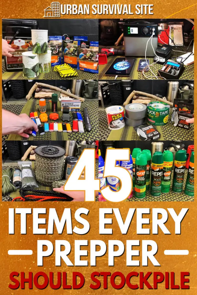 45 Items Every Prepper Should Stockpile | Urban Survival Site