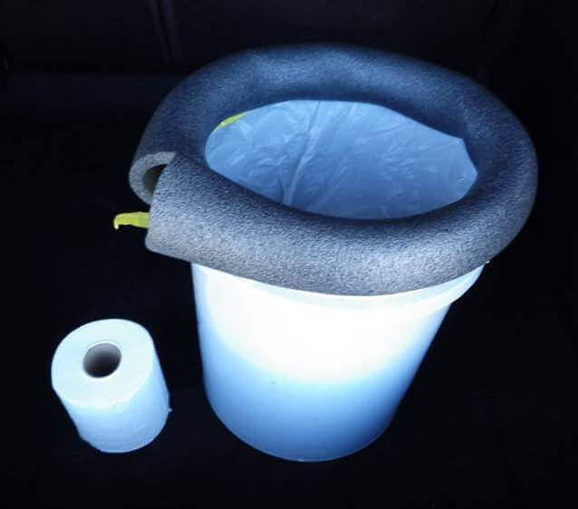 5-Gallon Bucket Toilet