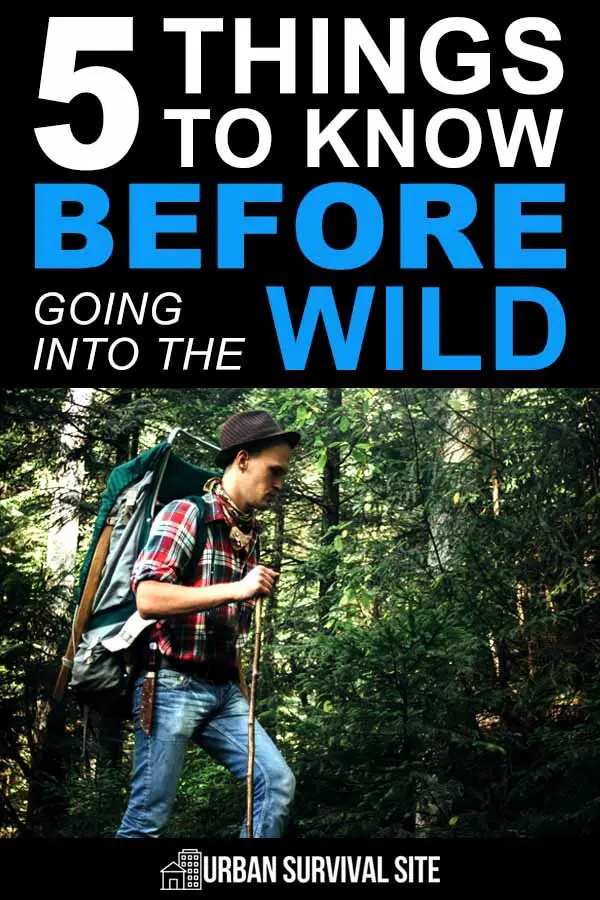 5 Things To Know BEFORE Going Into The Wild