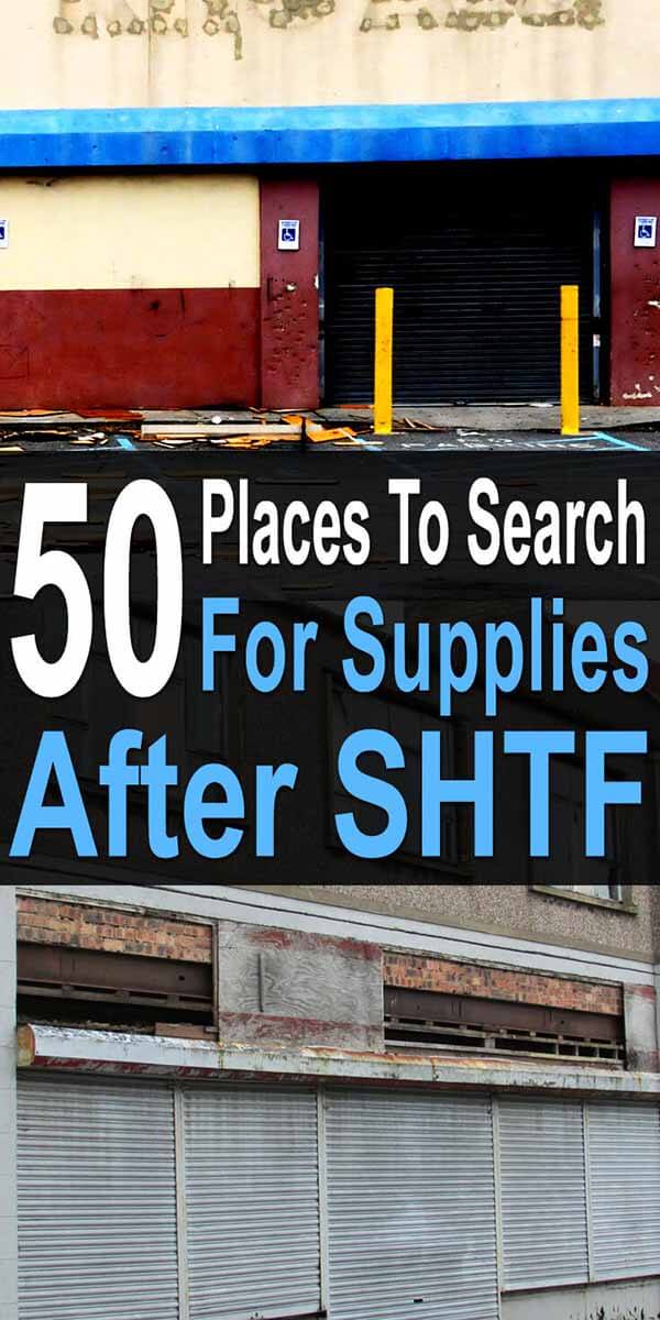 50 Places to Search for Supplies After SHTF