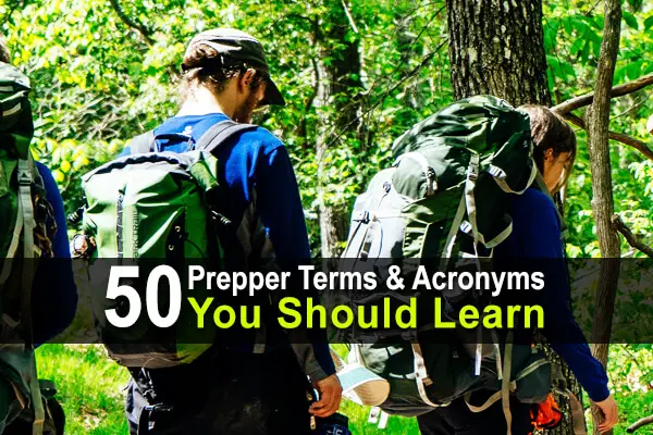 50 Prepper Terms and Acronyms You Should Learn
