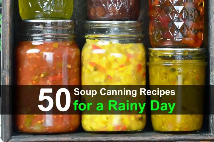 50+ Soup Canning Recipes for a Rainy Day