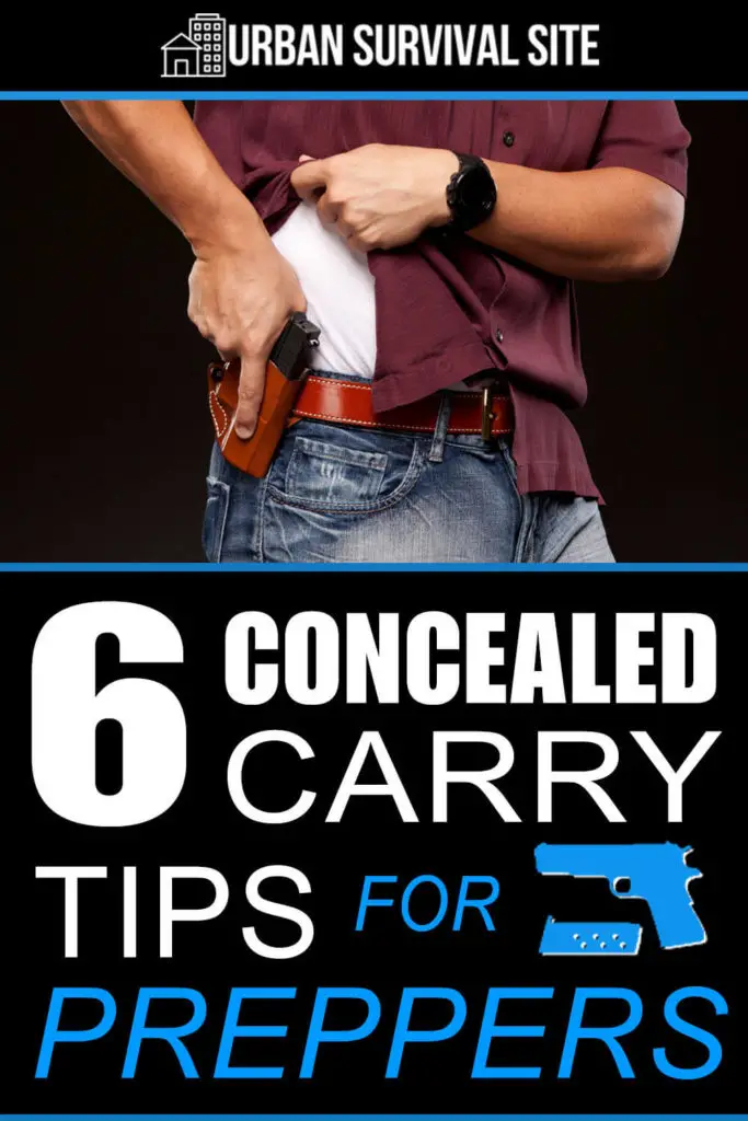 6 Concealed Carry Tips for Preppers