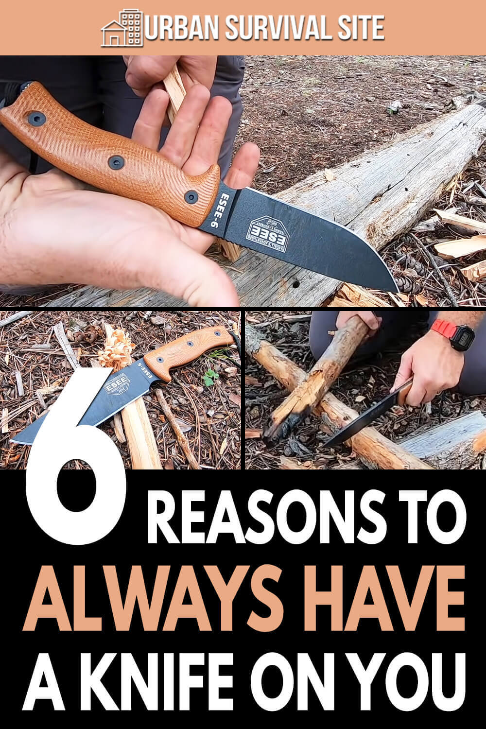 6 Reasons To Always Have A Knife On You | Urban Survival Site