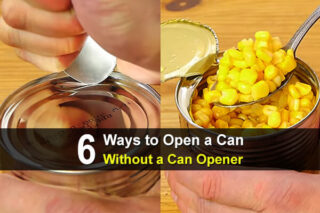 6 Ways to Open a Can Without a Can Opener