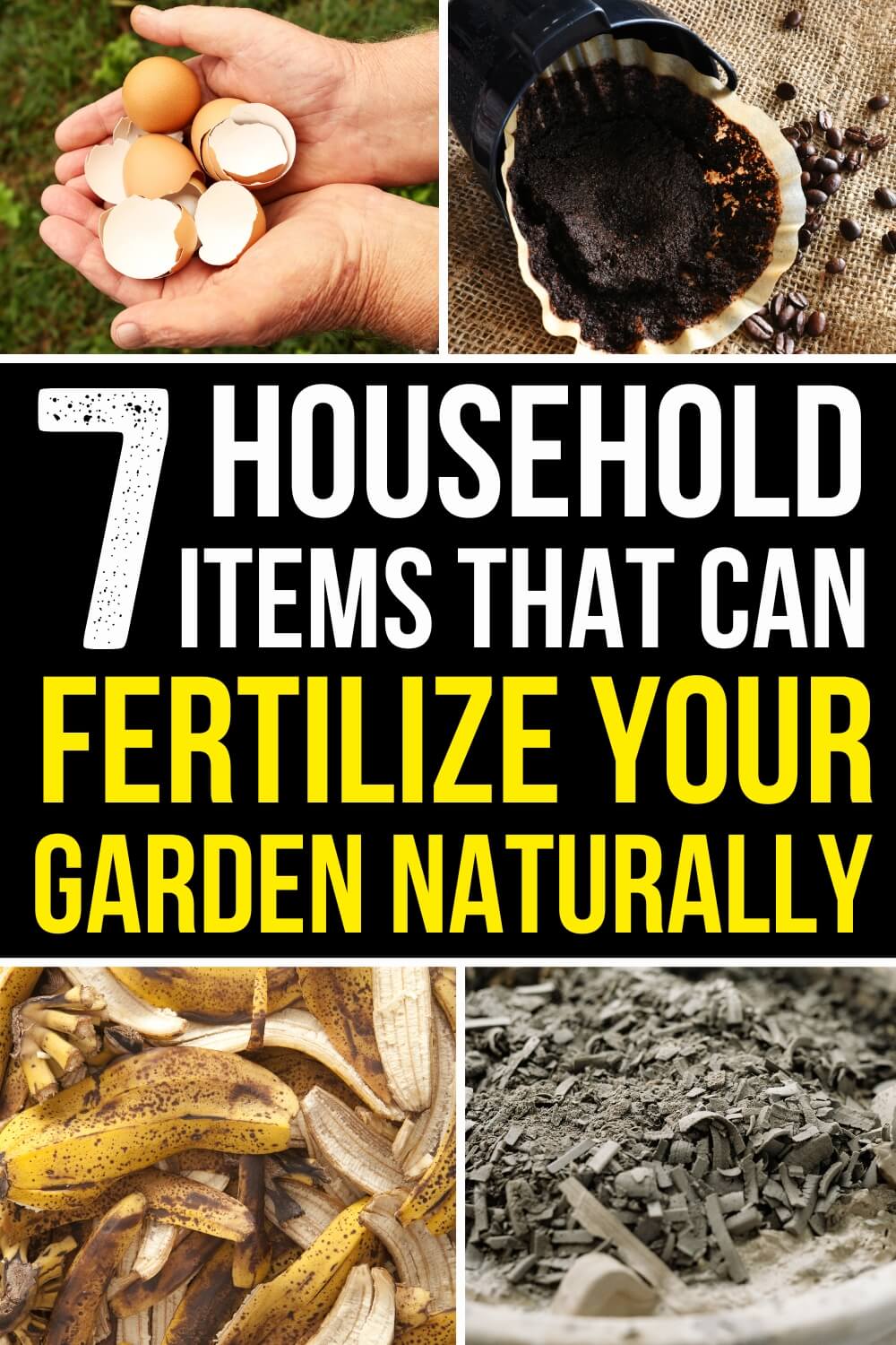 7 Household Items That Can Fertilize Your Garden Naturally