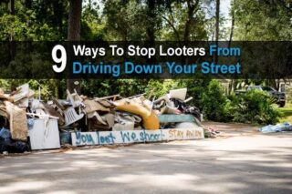 9 Ways To Stop Looters From Driving Down Your Street