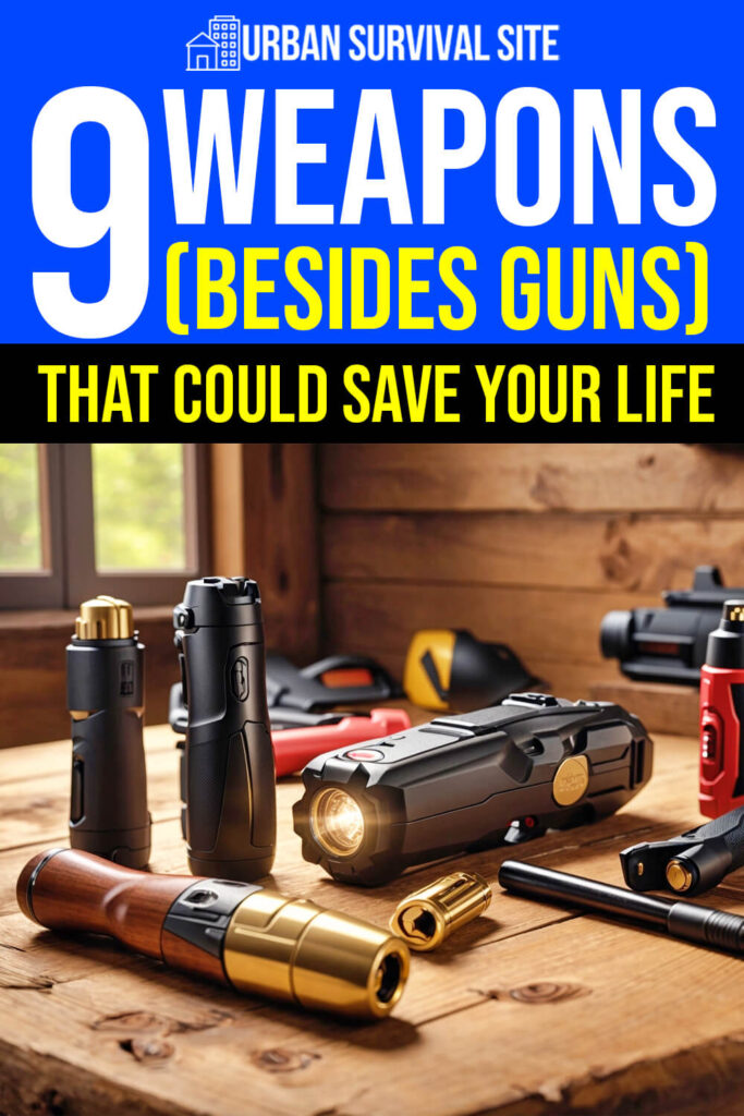 9 Weapons (Besides Guns) That Could Save Your Life
