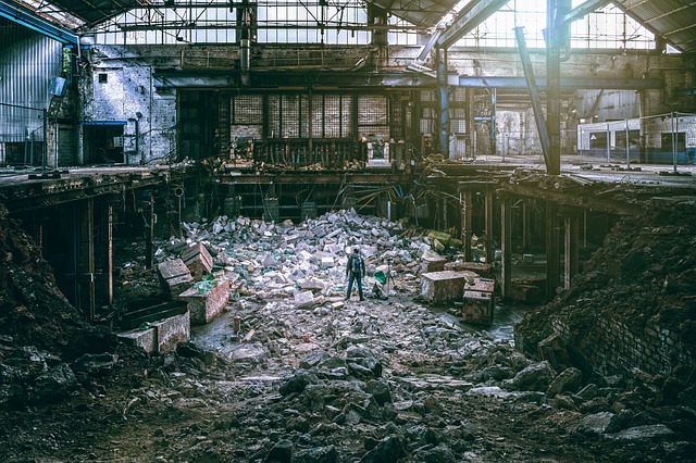DESTROYED FACTORY