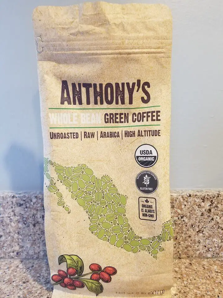 Anthony's Green Coffee Beans