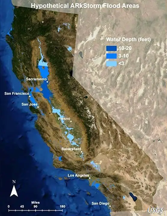 Atmospheric Flood Areas