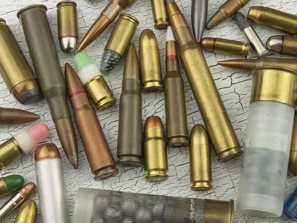 Assorted Ammunition Calibers