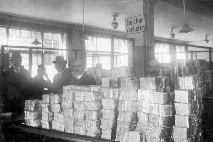 Bank Notes Hyperinflation in Germany