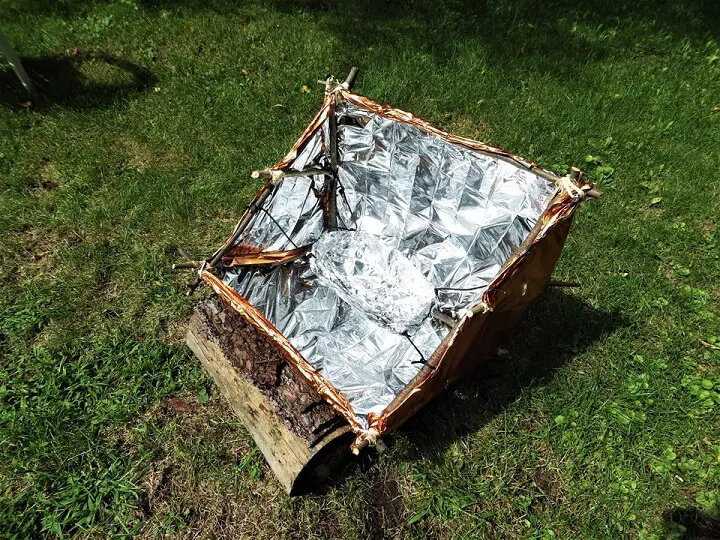 Boiling Water In Suspended Pan