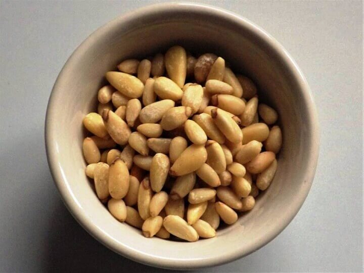 Bowl of Pine Nuts
