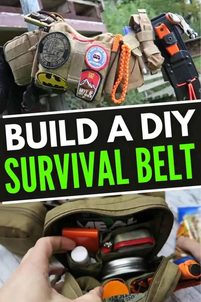 Build a DIY Survival Belt