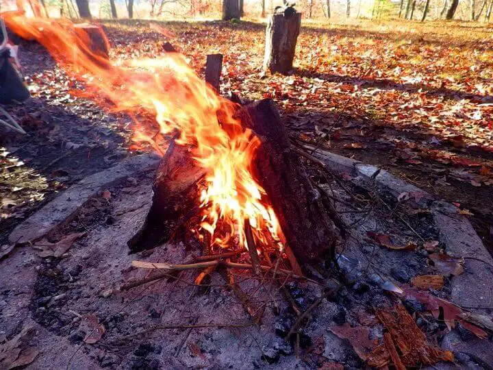 Campfire Burning