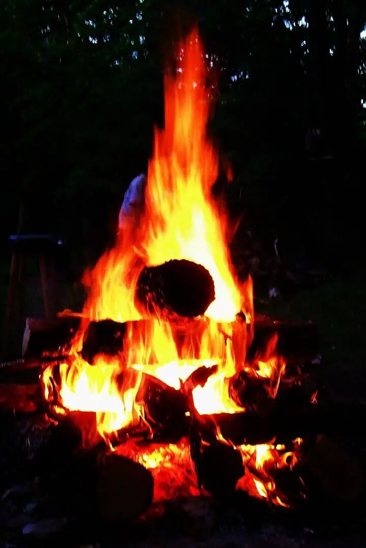 Campfire in the Dark