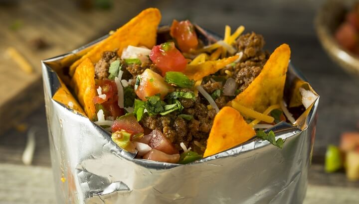 Campfire Taco in a Bag