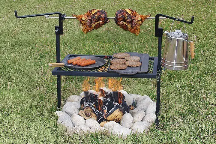 Camping Rotisserie Grill and Spit