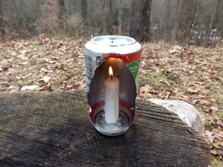 Candle Lantern From Can