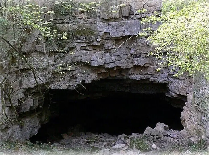 Cave Entrance As Shelter