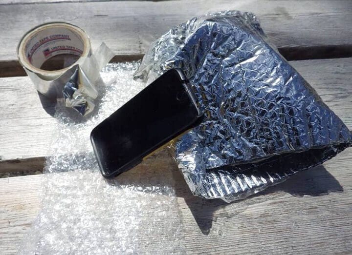 Cell Phone Faraday Cage Materials