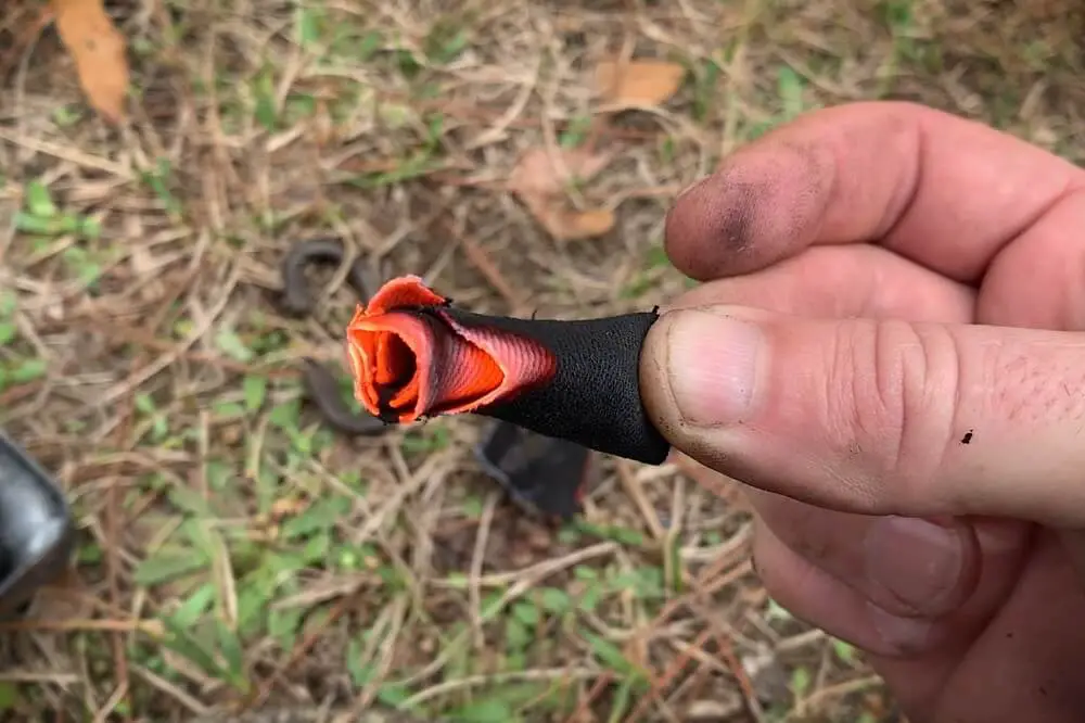 Char Cloth Burning