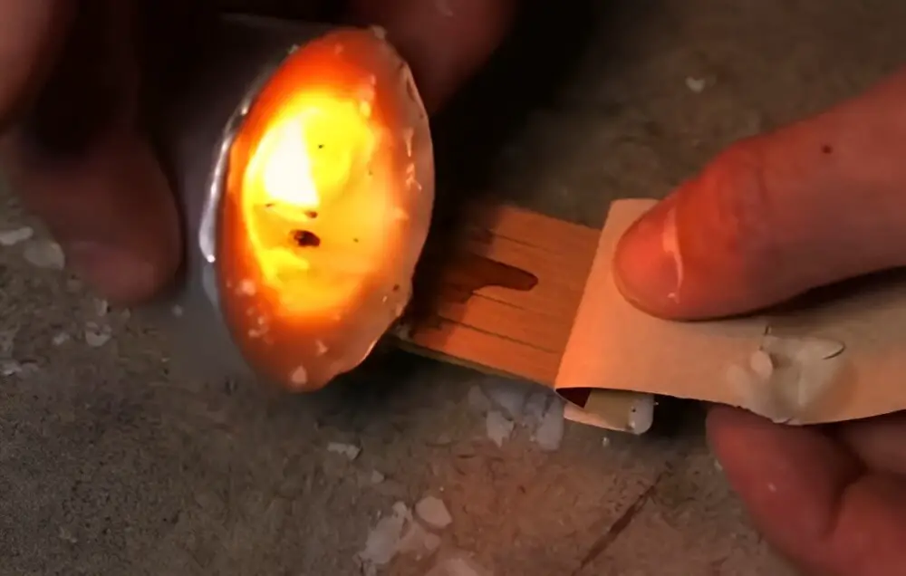 Coating Matches with Wax