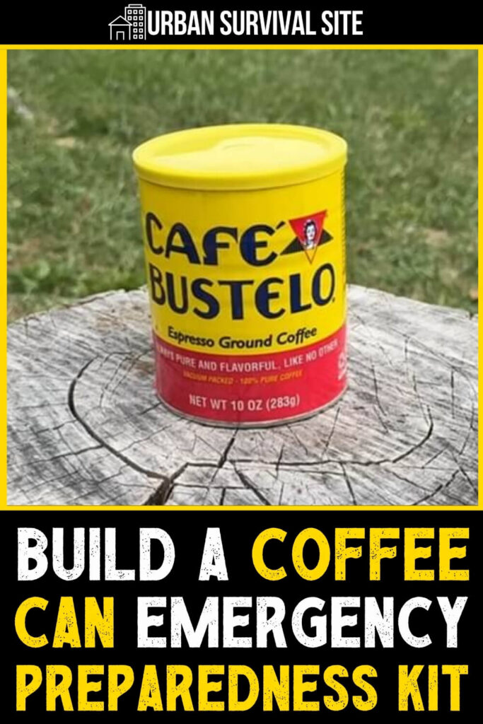 Coffee Can Emergency Preparedness Kit