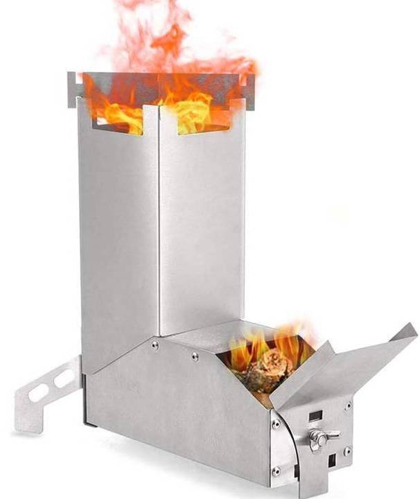 COMMERCIAL ROCKET STOVE