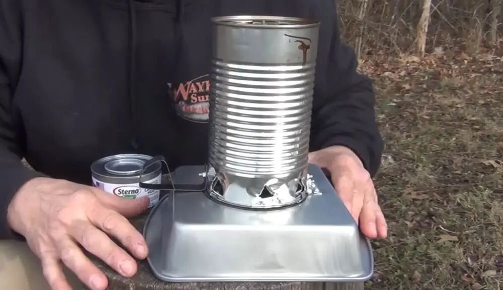 Completed Can Heater