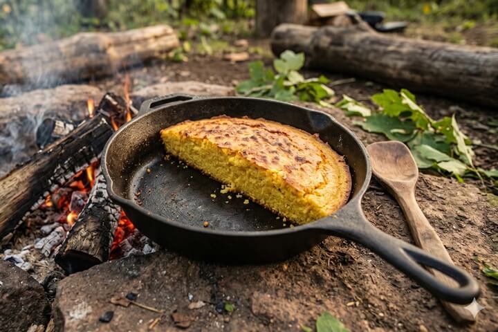 Cornbread in a Skillet