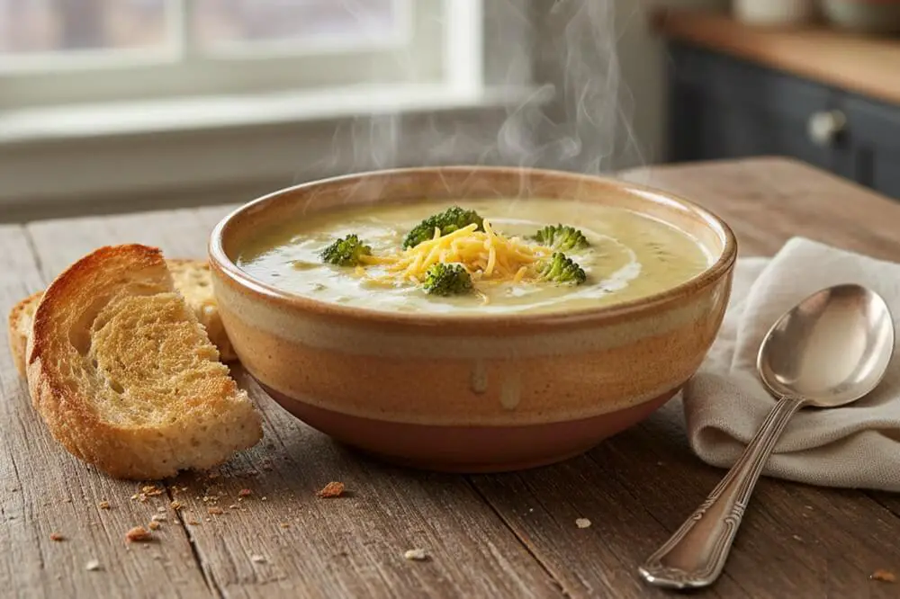 Creamy Broccoli Cheddar Soup