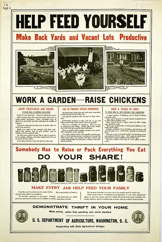 Department of Agriculture poster