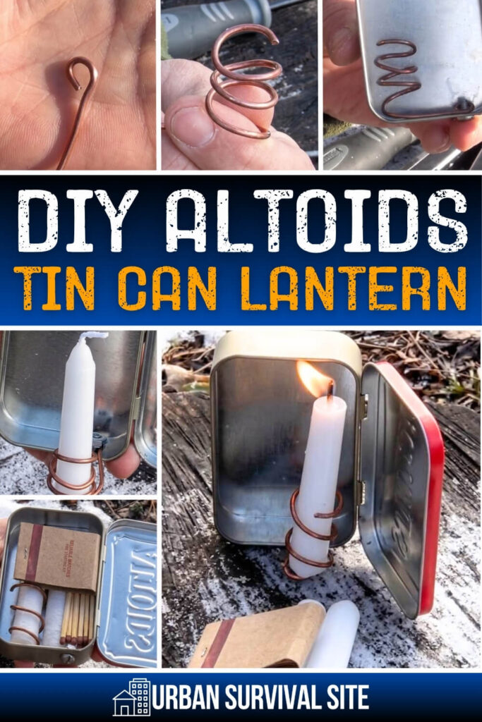 DIY Altoids Tin Candle Lantern