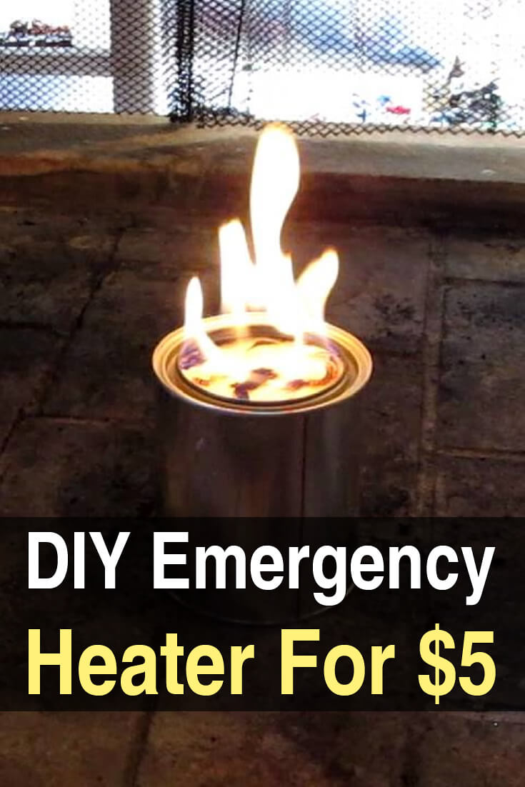 DIY Emergency Heater for $5