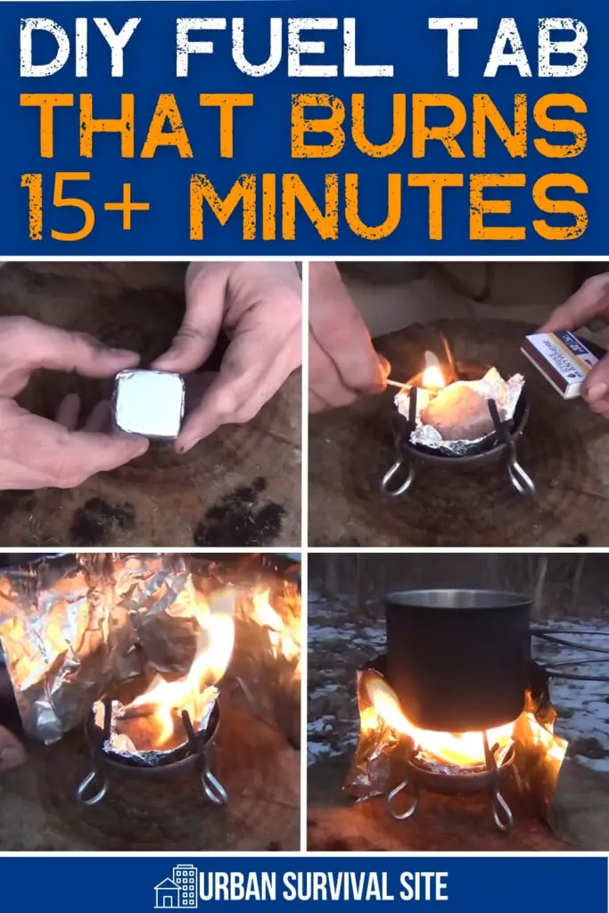 DIY Fuel Tab That Burns 15+ Minutes