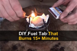 DIY Fuel Tab That Burns 15+ Minutes