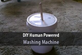 DIY Human Powered Washing Machine